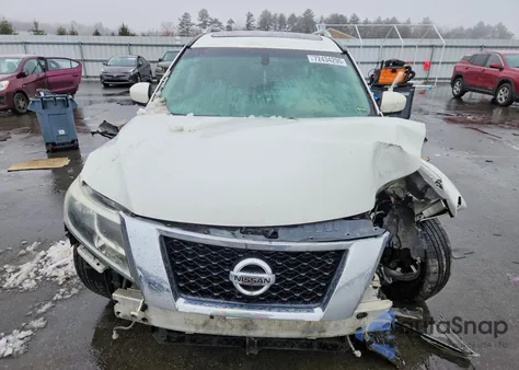 2013 Nissan Pathfinder S z USA, uszkodzony, nr VIN 5N1AR2MM0DC680422